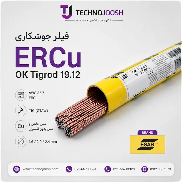 cu فیلر جوشکاری ERCu