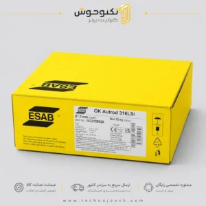 سیم جوش CO2 316LSi ایساب ESAB OK Autrod 316LSi برای جوشکاری فولاد ضد زنگ 316 و 316L